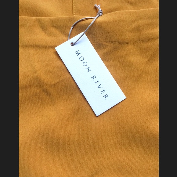 NWT Anthropology Moon River Marigold Top - Picture 5 of 8